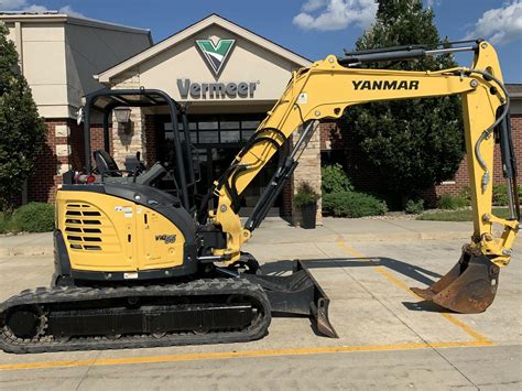 2017 yanmar vio55-6a mini excavator|Yanmar ViO55.